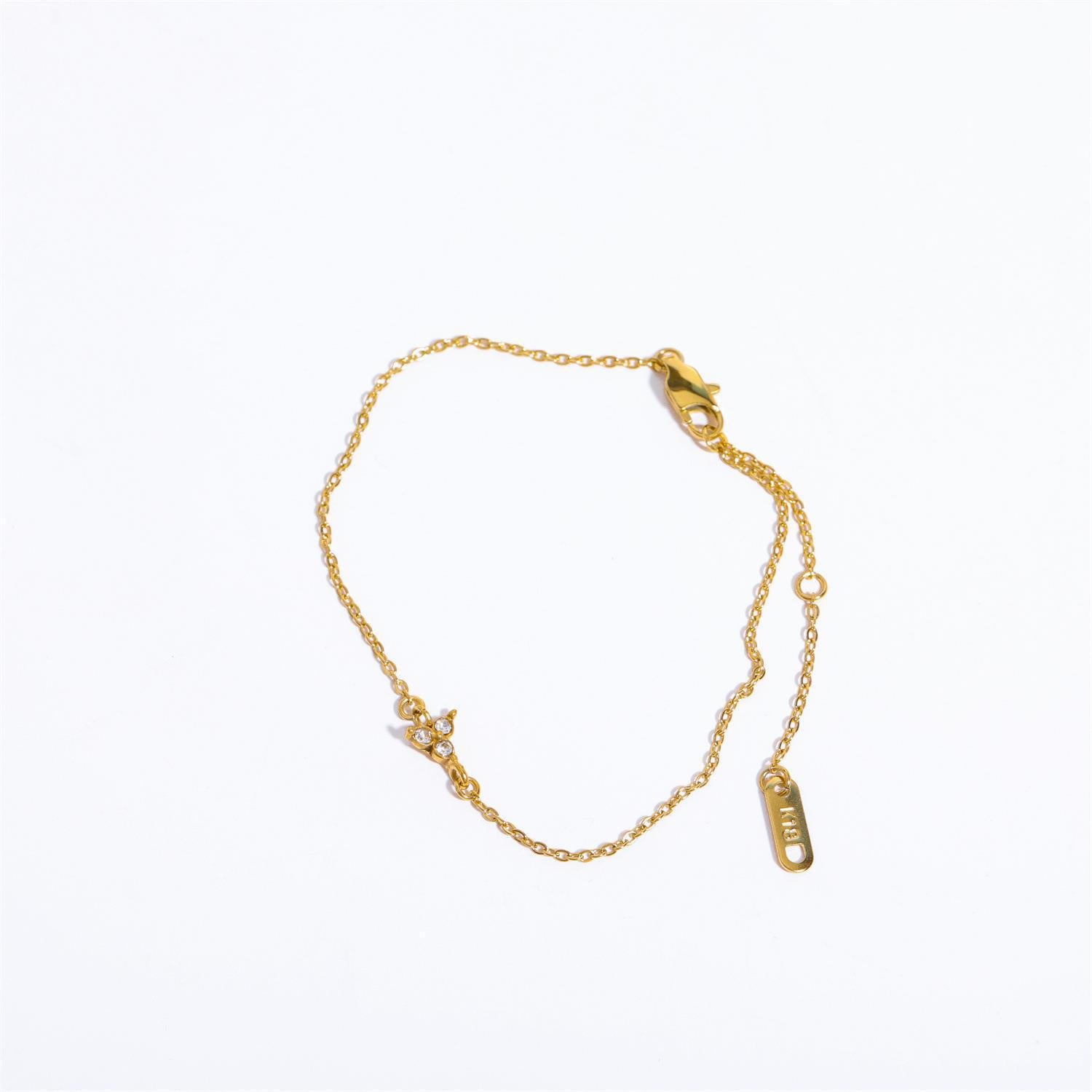 Wholesale Plated Zircon Small Stainless Steel Gold Simple Jewelry Necklaces