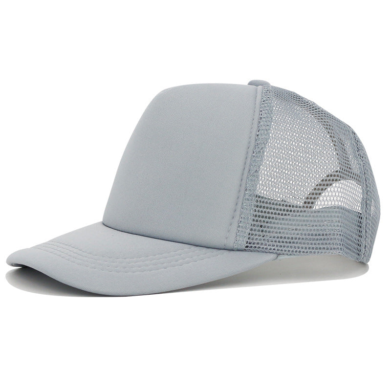 Wholesale Outdoor Solid Color Light Plate Mesh Hat Embroidery Baseball Cap ACC-HT-XiongYing001