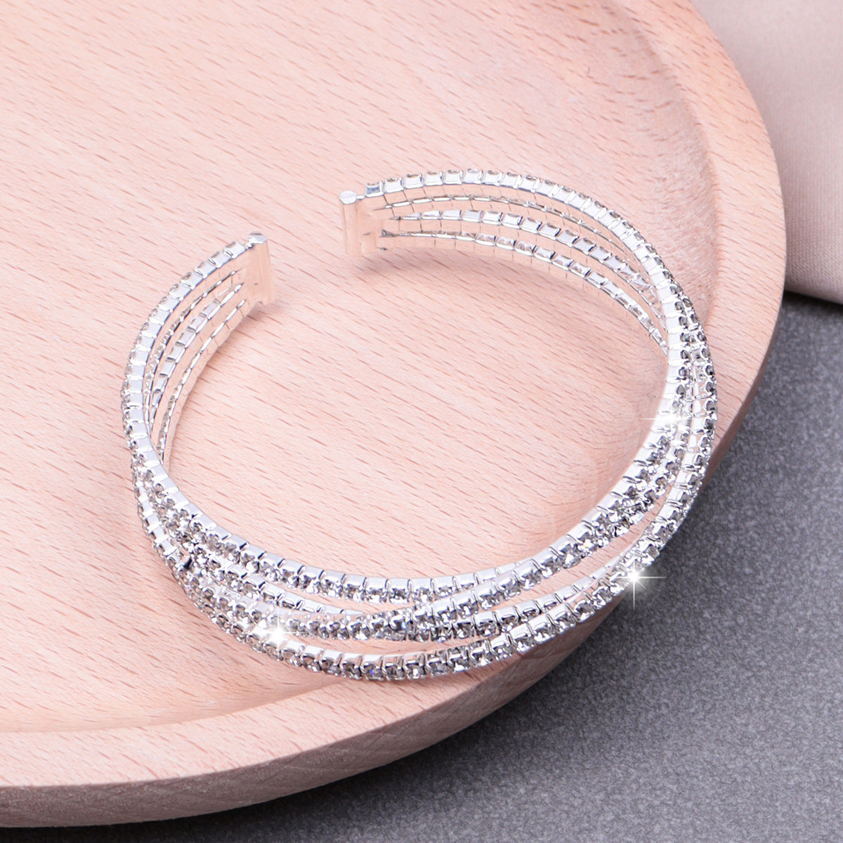 Wholesale  rhinestone stretch bracelet