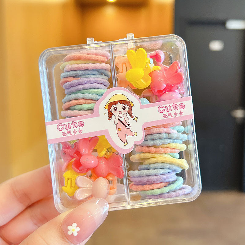 Wholesale Children's Rubber Bands Do Not Damage The Hair Resin Hair Scrunchies ACC-HS-Mengz002