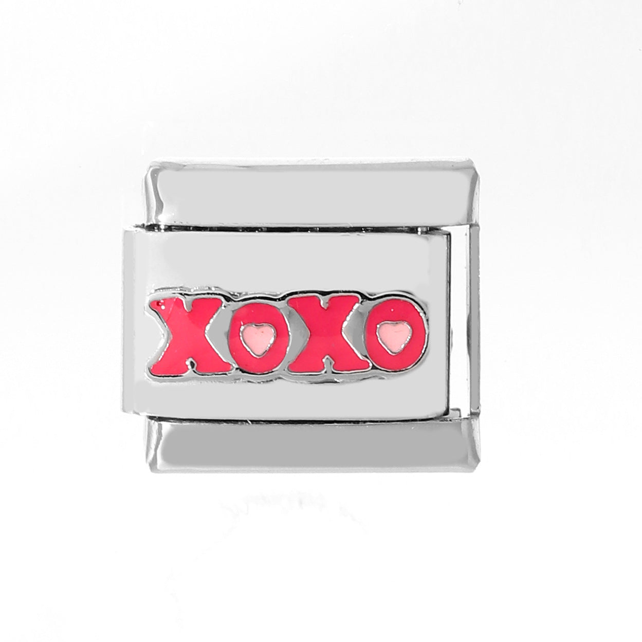 Wholesale 5pcs Italian Charm Bracelet Charm Module Stainless Steel Mother's Day Bracelet 9mm DIY Pattern Free Stitching Detachable Composable Bracelet ACC-BT-XY003