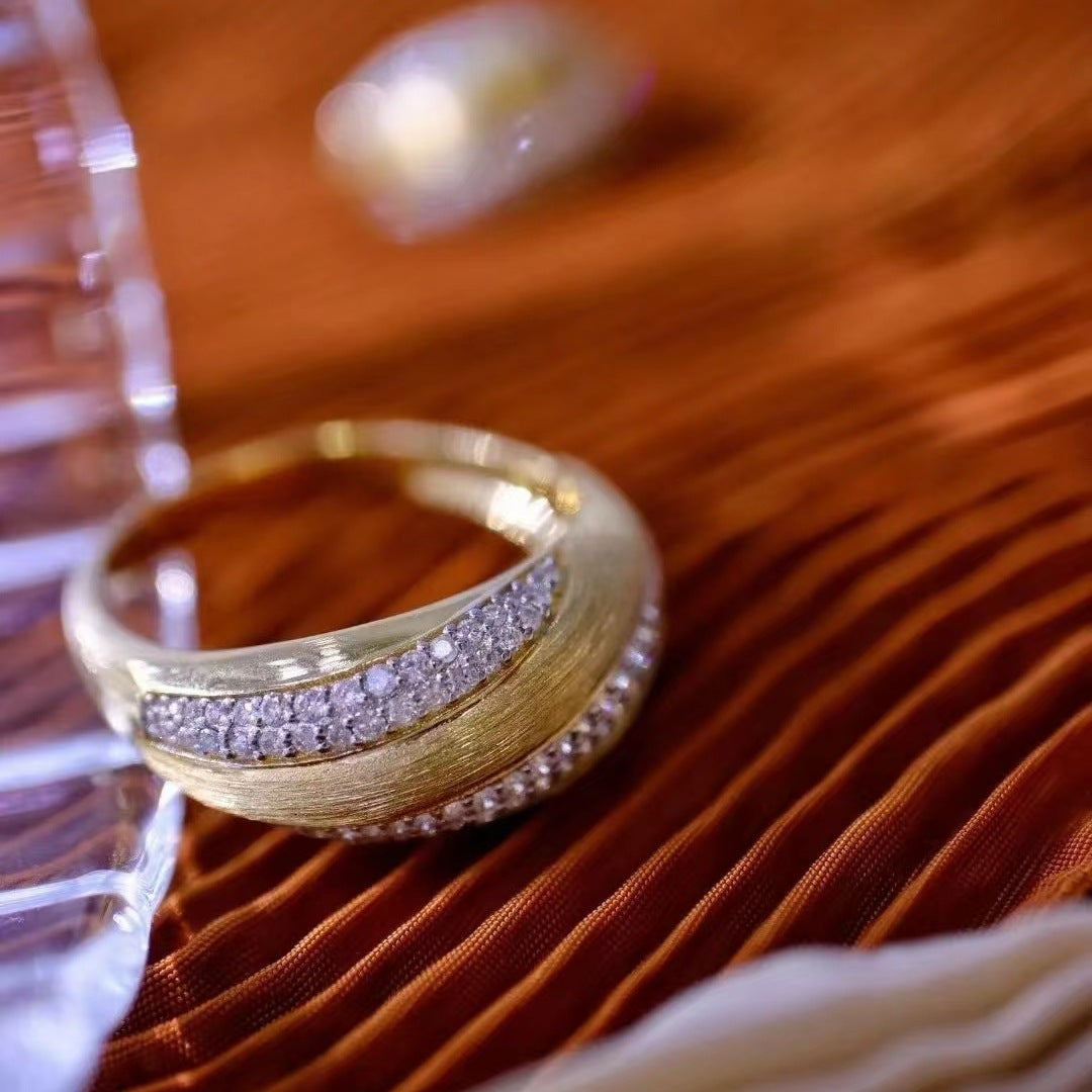 Wholesale Vintage Zircon Ring Light Luxury Rings ACC-RS-Qichuang003