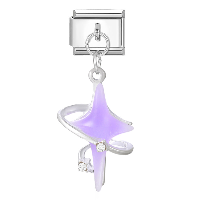 Wholesale 9mm Italian Charm Starter Bracelets DIY Pendant Style Stainless Steel Composable Bracelet