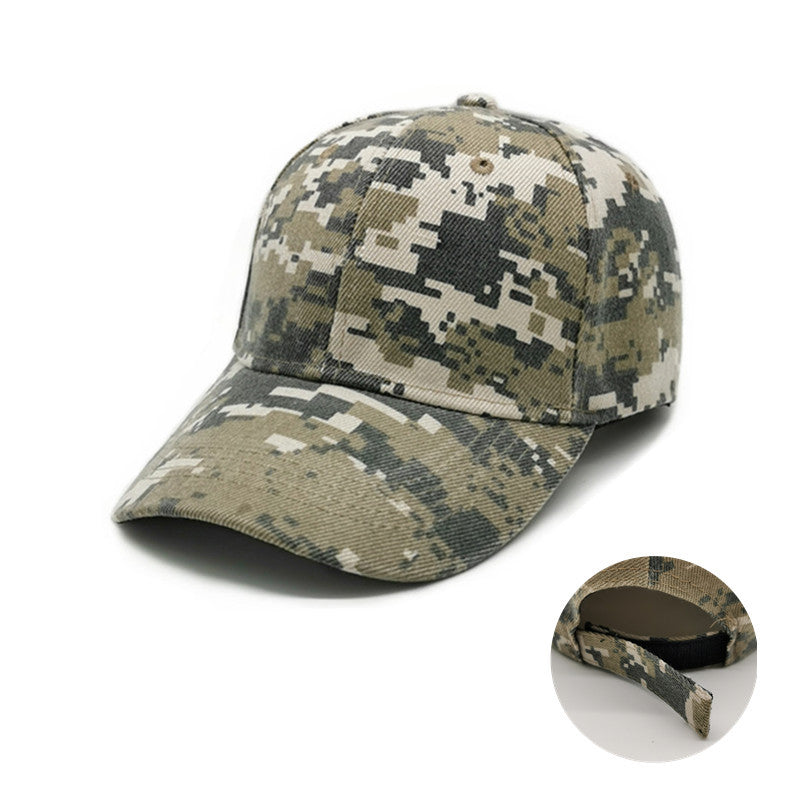Wholesale  camouflage baseball cap solid color cap