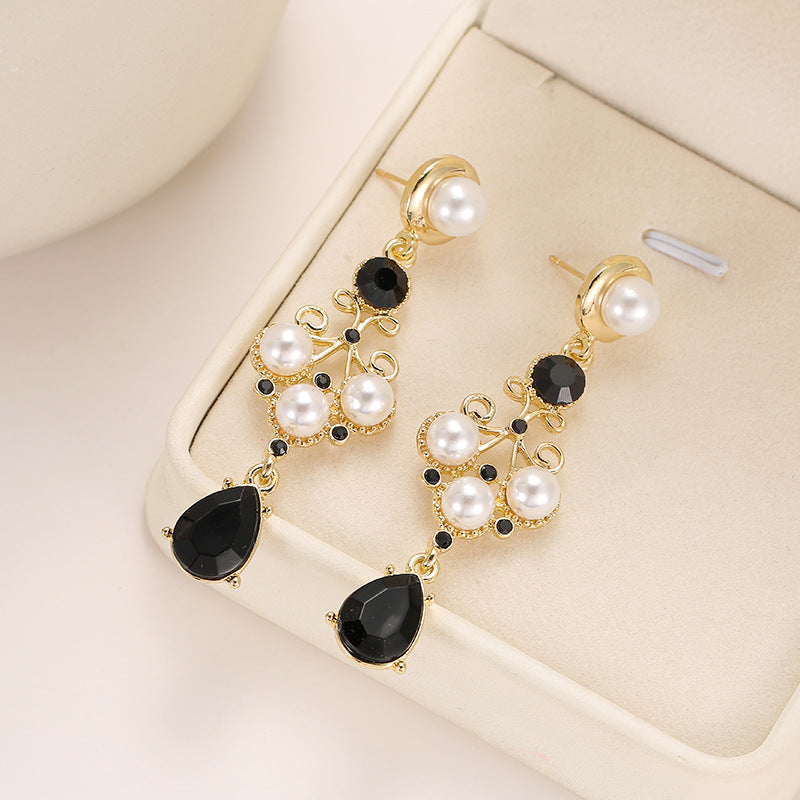 Wholesale  Long Tassel Water Drop Earrings