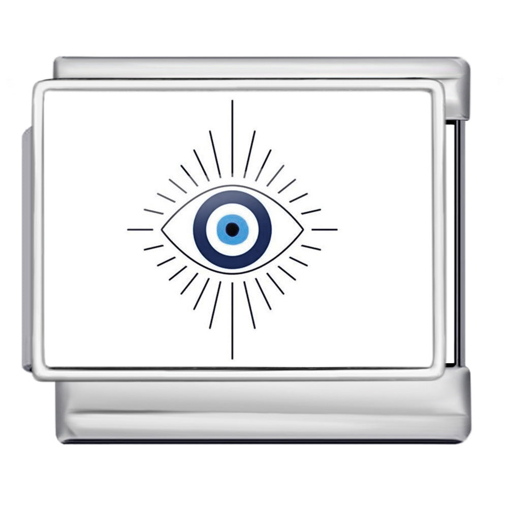 Wholesale  Italian Charm Bracelet 9mm DIY elastic personalized  Creative Stainless Steel Composable Bracelet