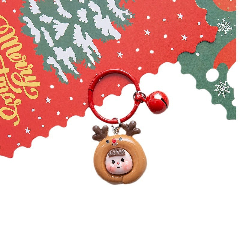 Wholesale  Cute Christmas Pendant Keychain