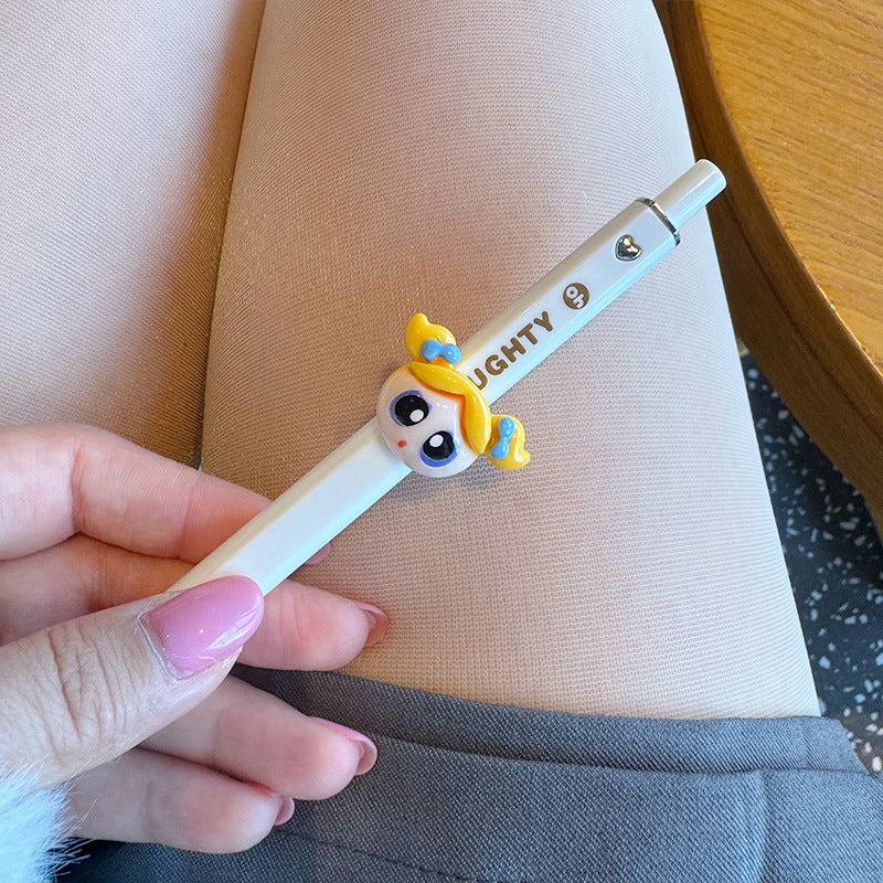 Wholesale Cartoon Cute Sweet Girl Character Ballpoint Pen ACCVIP-PN-Sanhe002