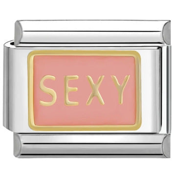 Wholesale 10pcs  Italian Charm Bracelet 9mm DIY Splicing Removable Flower Lipstick Series Stainless Steel Composable Bracelet