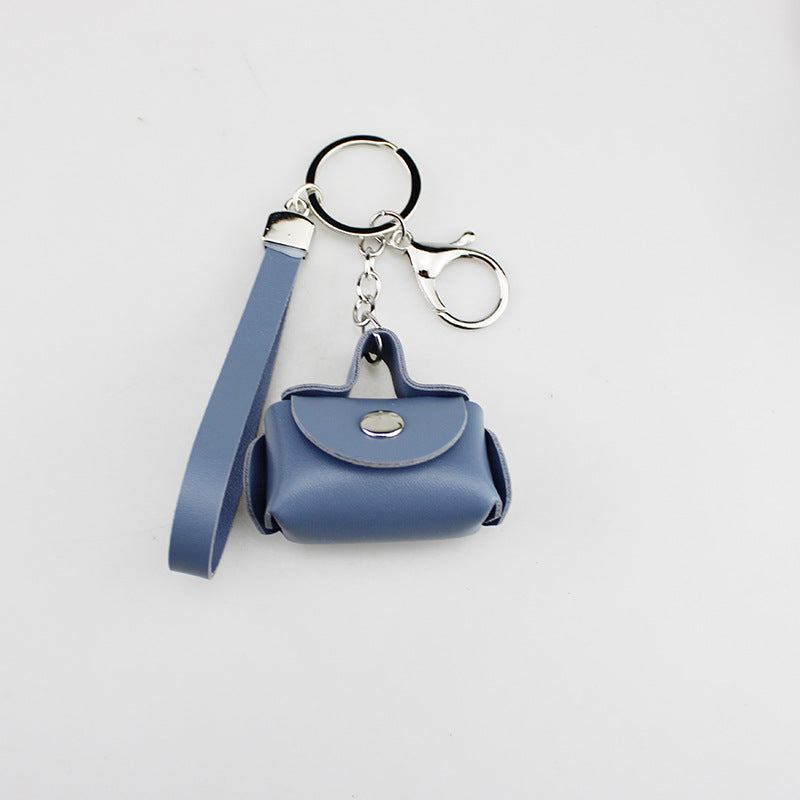 Wholesale PU Leather Coin Purse Keychain ACC-KC-TMS016