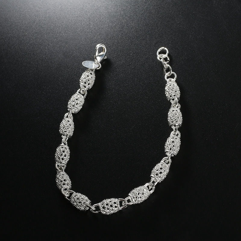 Wholesale Korean Style Hollow Ball Bracelet Copper Electroplate Fashion Jewelry Gift