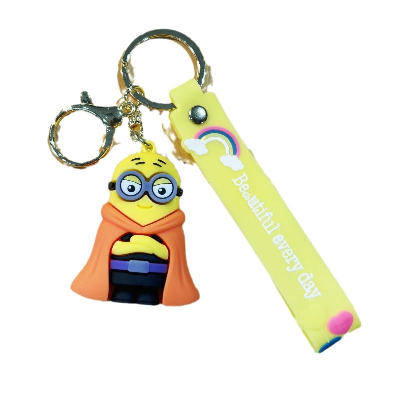 Wholesale Cartoon PVC Soft Glue Keychain ACCVIP-KC-WuY005