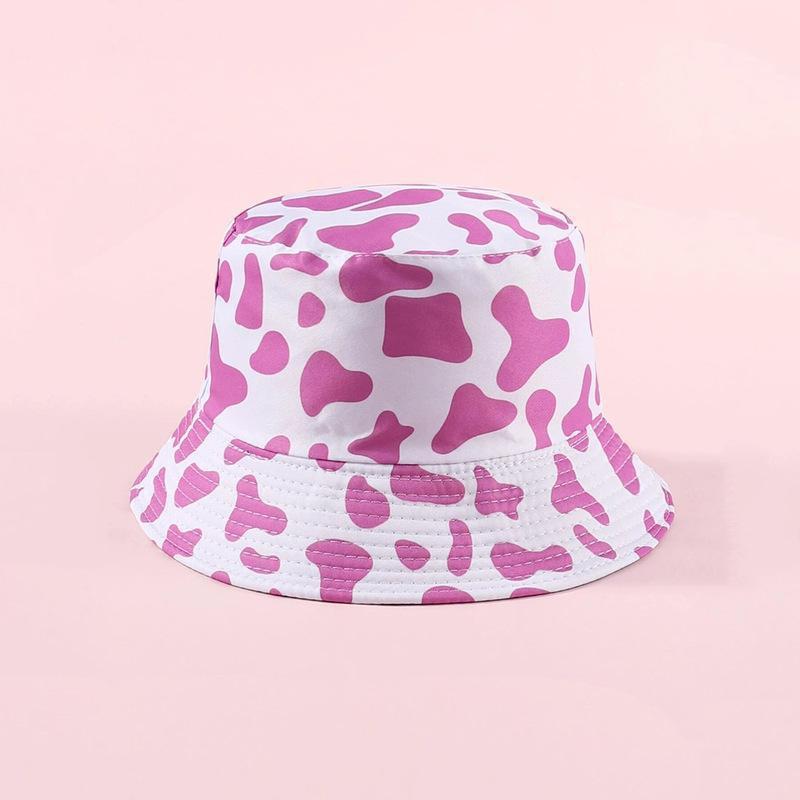 Wholesale Cow Print Double Sided Bucket Hat ACC-HT-DaQi005