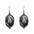 Wholesale Halloween Dark Series Oval Pendant Earrings