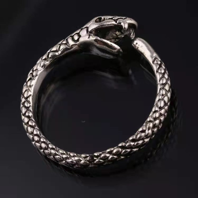 Wholesale Snake Shape Cool Vintage Open Ring ACC-RS-NaiHong002