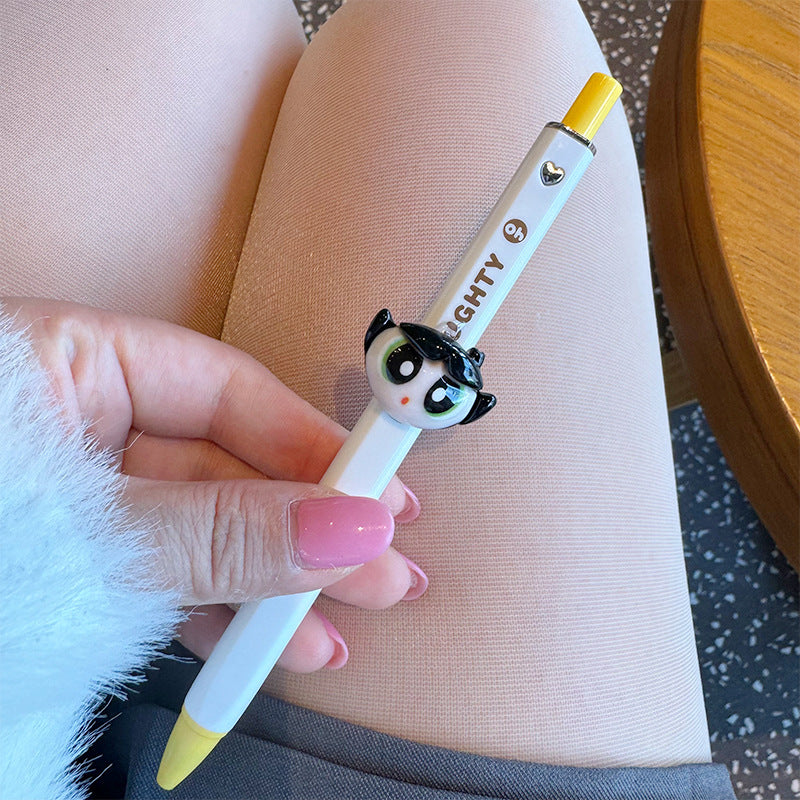 Wholesale Cartoon Cute Sweet Girl Character Ballpoint Pen ACCVIP-PN-Sanhe002
