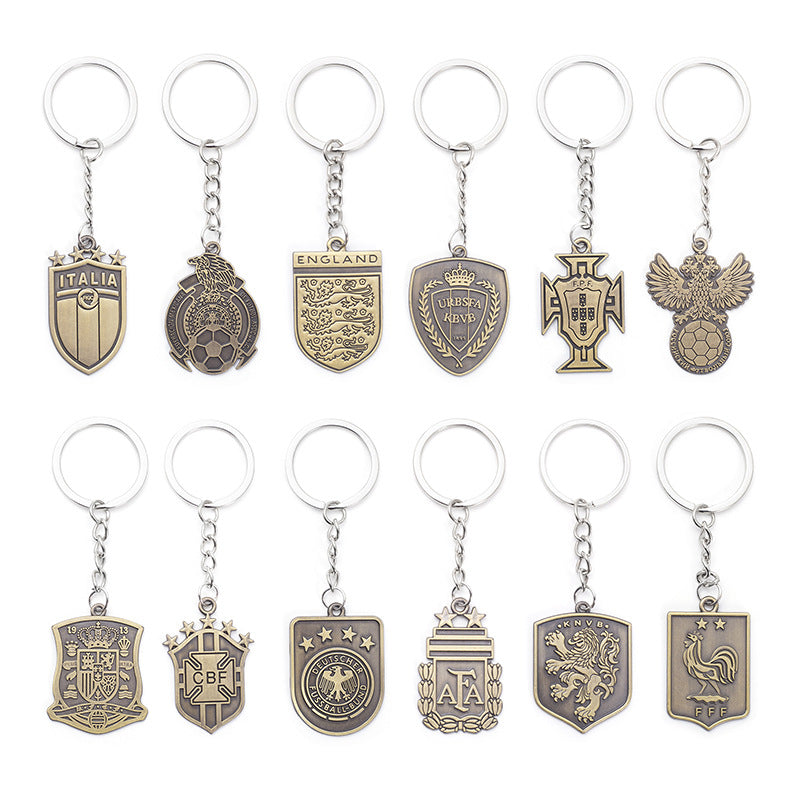 Wholesale Football Alloy Creative Keychain ACC-KC-Teguang005