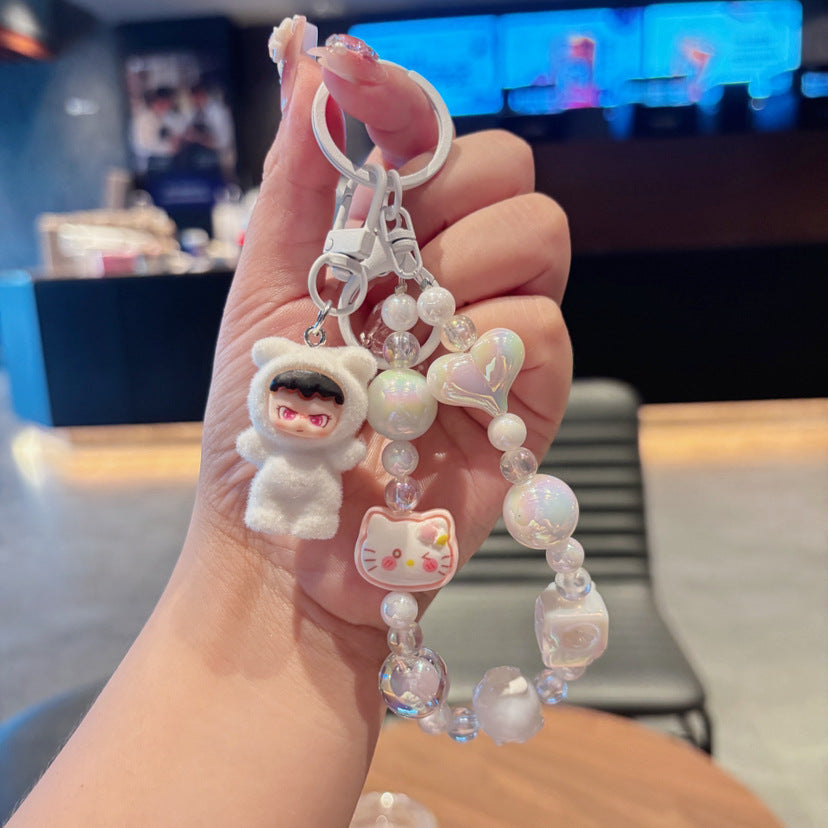 Wholesale Funny and Cute  Popular Cute Phone Chain Keychain Bag Pendant Accessories Wholesale Holiday Gifts
