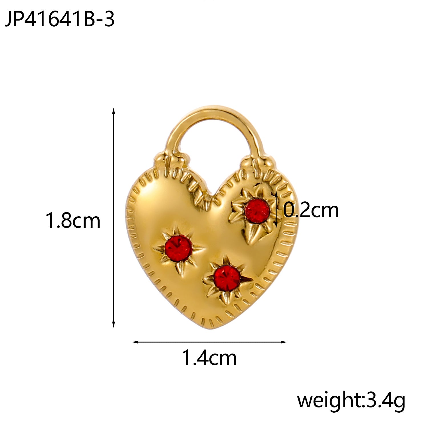 Wholesale Stainless steel retro geometric love flower peach heart pendant