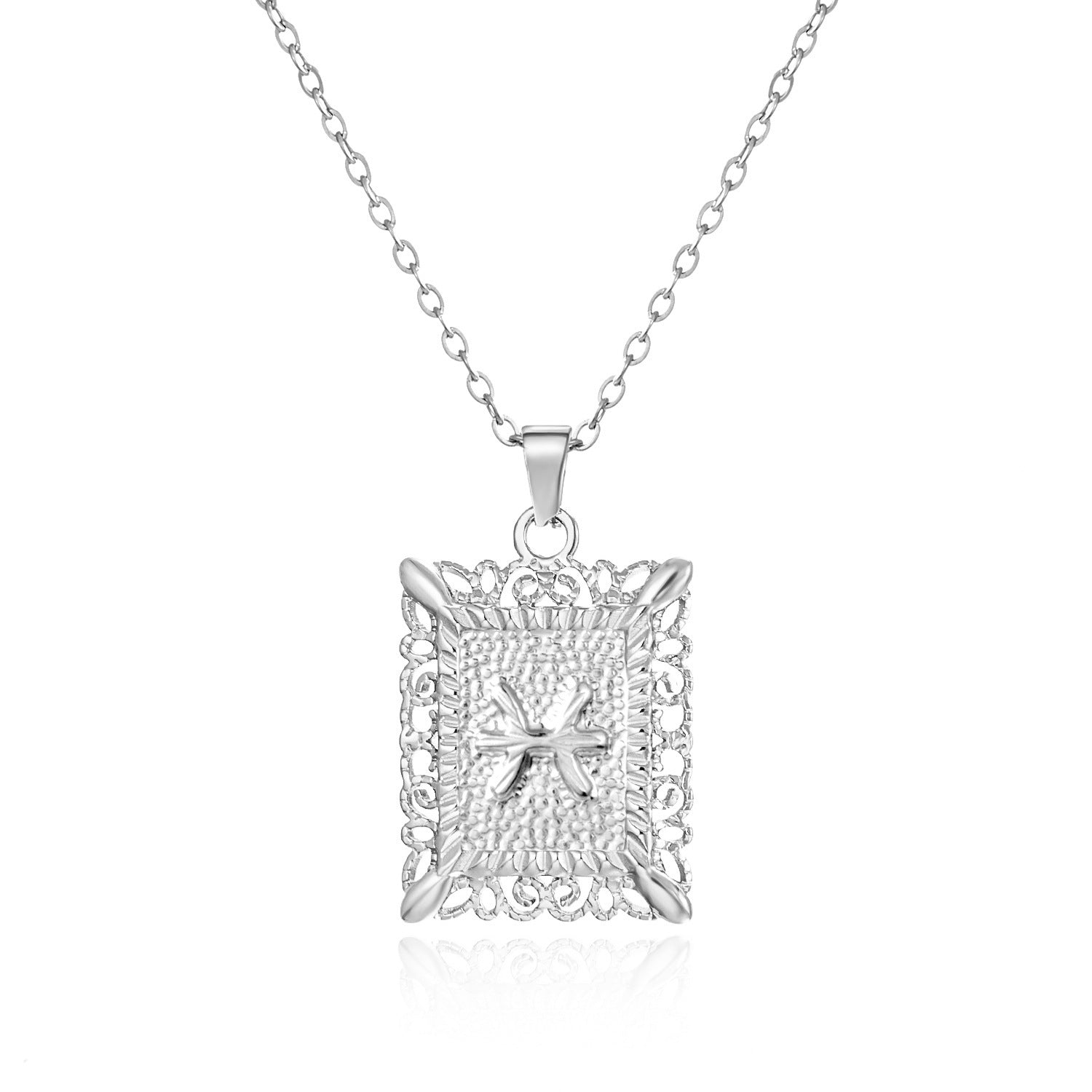 Wholesale Stainless steel twelve constellations necklace