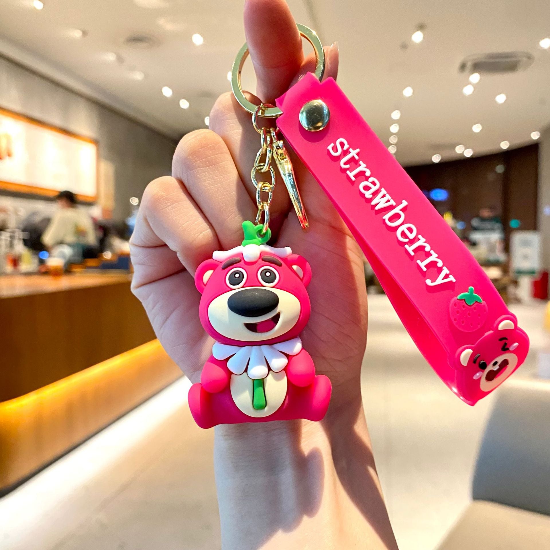 Wholesale Cartoon Cute Silicone Keychains ACC-KC-MingTian003