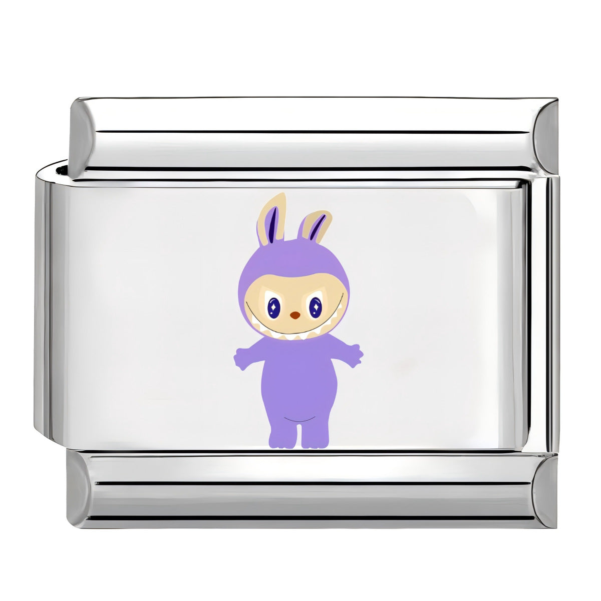 Wholesale 10pcs Italian Charm Bracelet 9mm DIY Splicing Cartoon Cute Stainless Steel Composable Bracelet