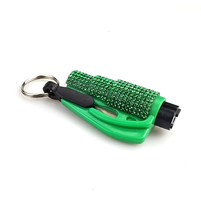Wholesale Outdoor 2 in 1 Diamond Keychain For Car ACCVIP-KC-CanWu001