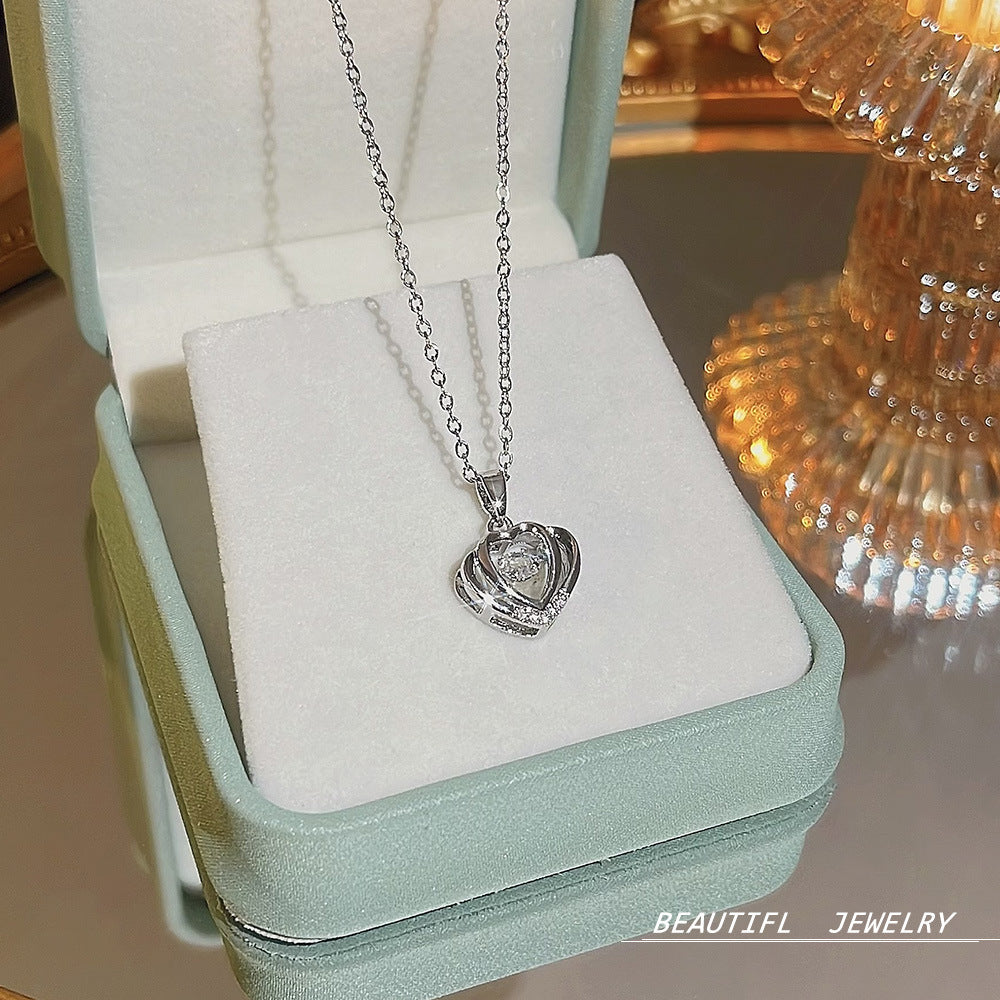 Wholesale Titanium Steel Clavicle Chain Choker Necklace ACC-NE-Xiyue004