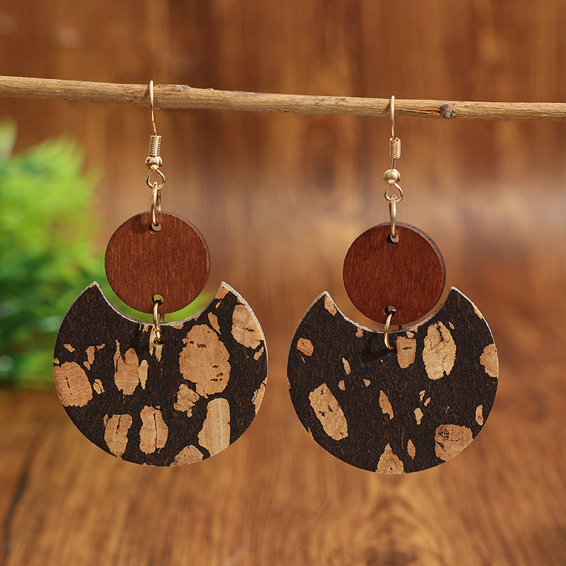 Wholesale Vintage Natural Soft Alloy Earrings