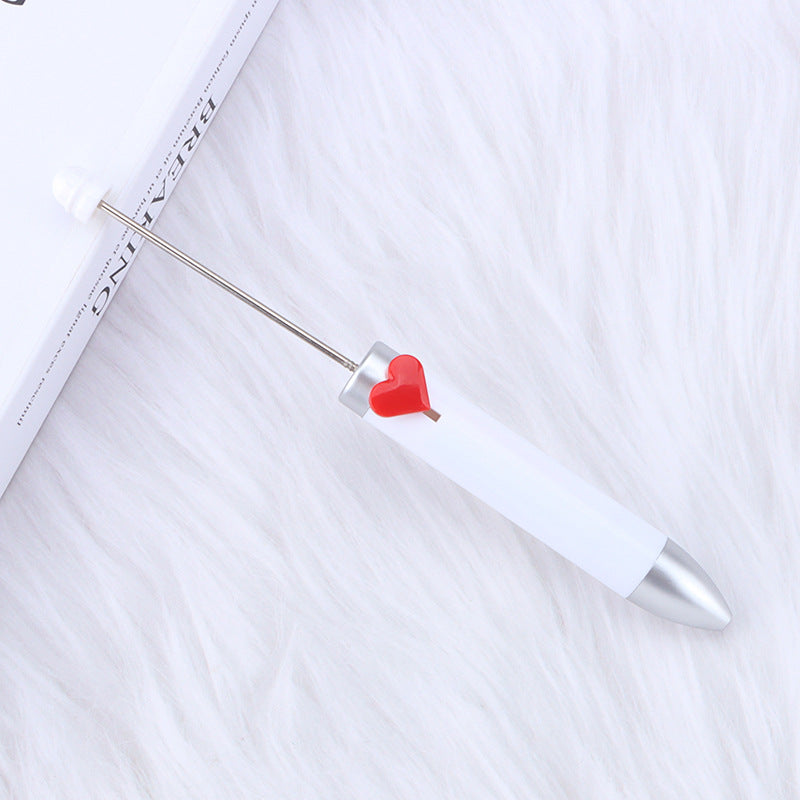 Wholesale 10pcs Beadable Pens Can Store Refills and Change Refills At Will DIY Beaded Pens ACC-PN-JinBN021