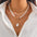 Wholesale Baroque shaped pearl necklace creative irregular chain clavicle necklace
