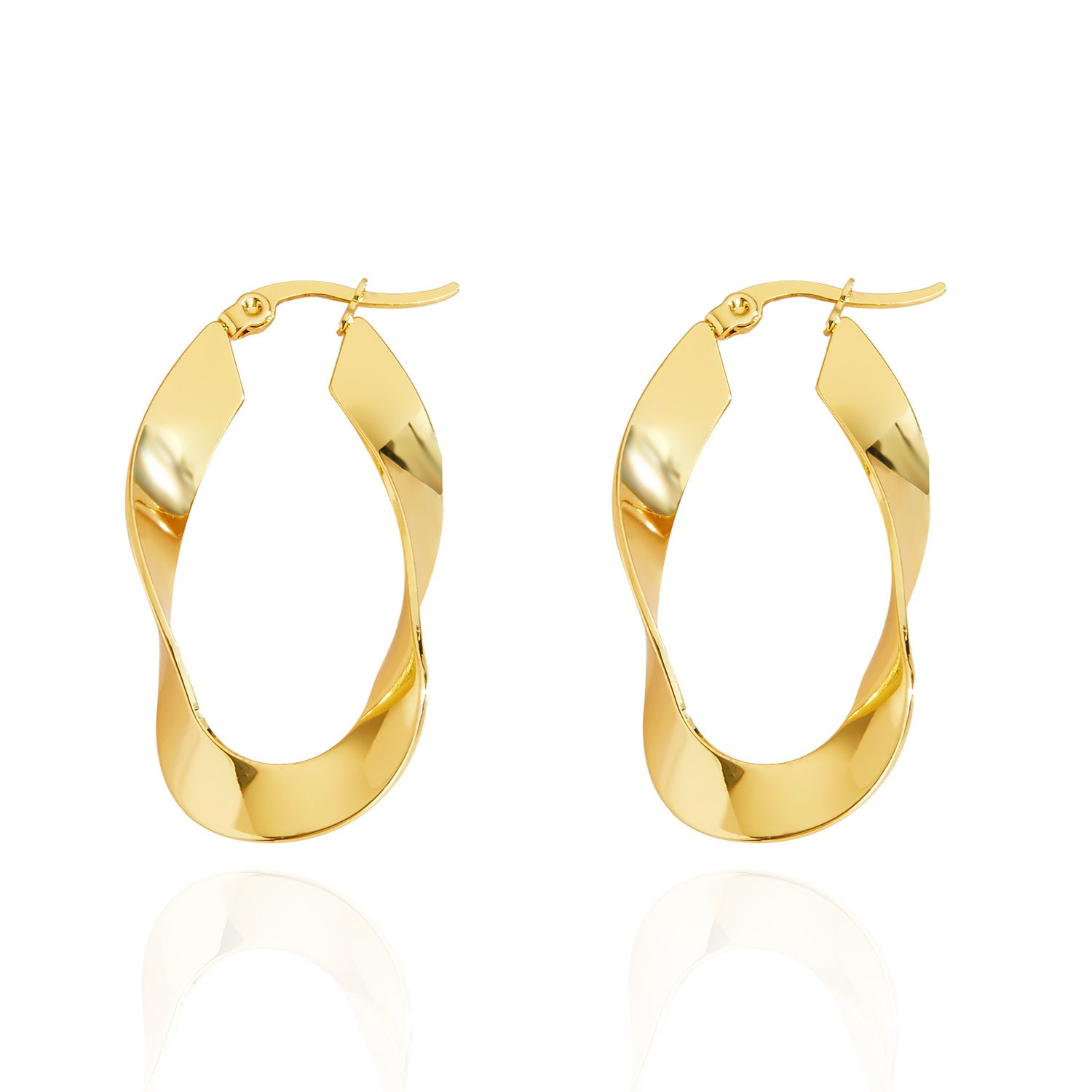 Wholesale Love Earrings Stainless Steel Multi-Layer Earrings