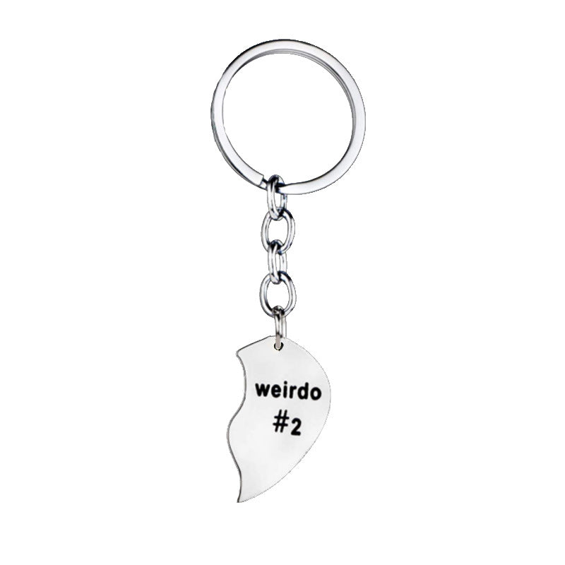 Wholesale Letter Love Big Sister Bestie Gift Keychain ACC-KC-Huil001