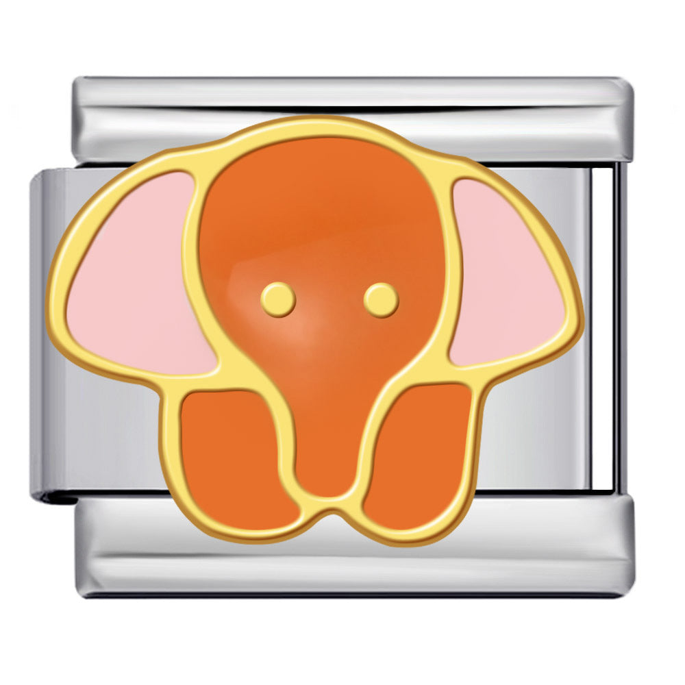 Wholesale  Italian Charm Bracelet 9mm DIY  gold-plated Creative Stainless Steel Composable Bracelet