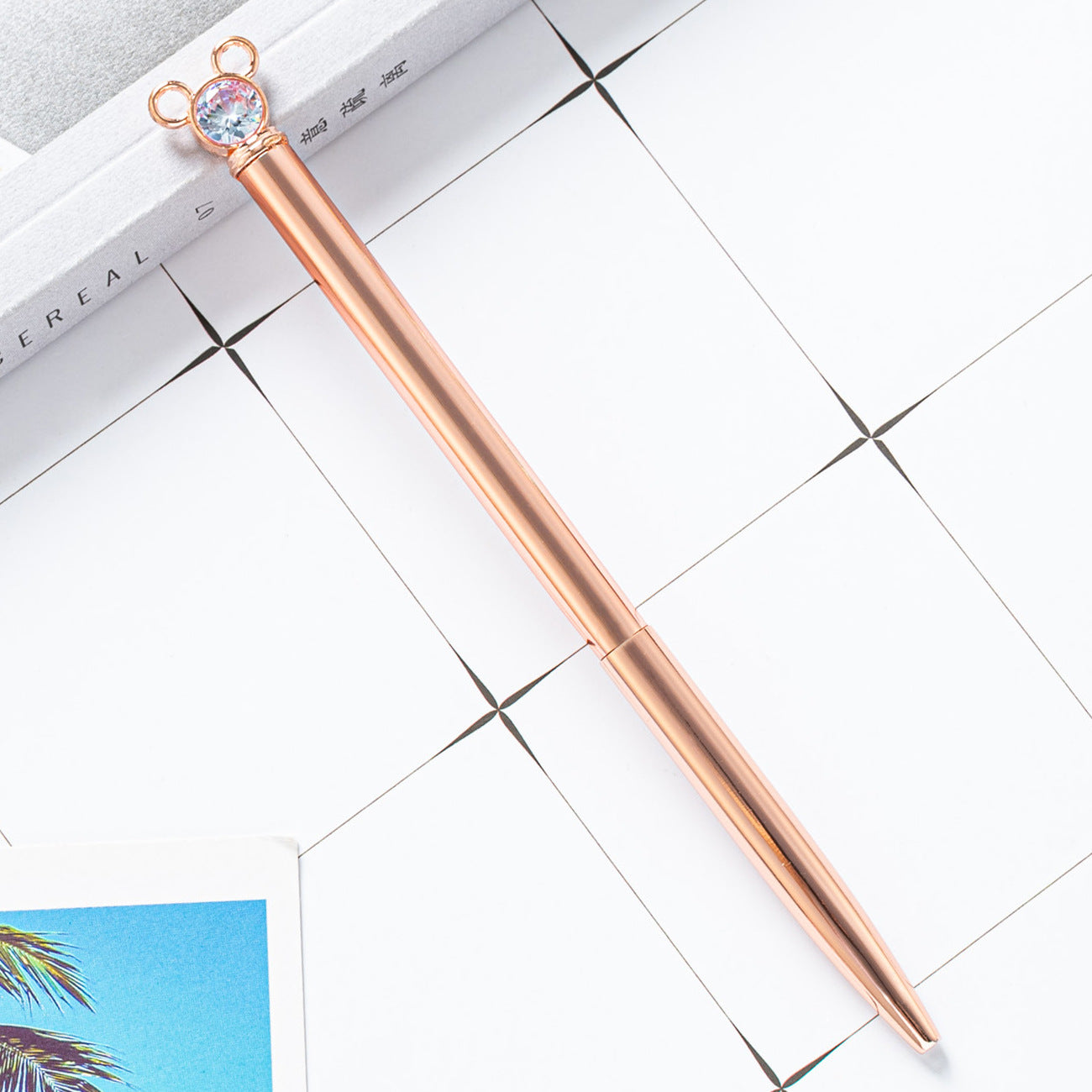 Wholesale Creative Cute Crystal Metal Pen