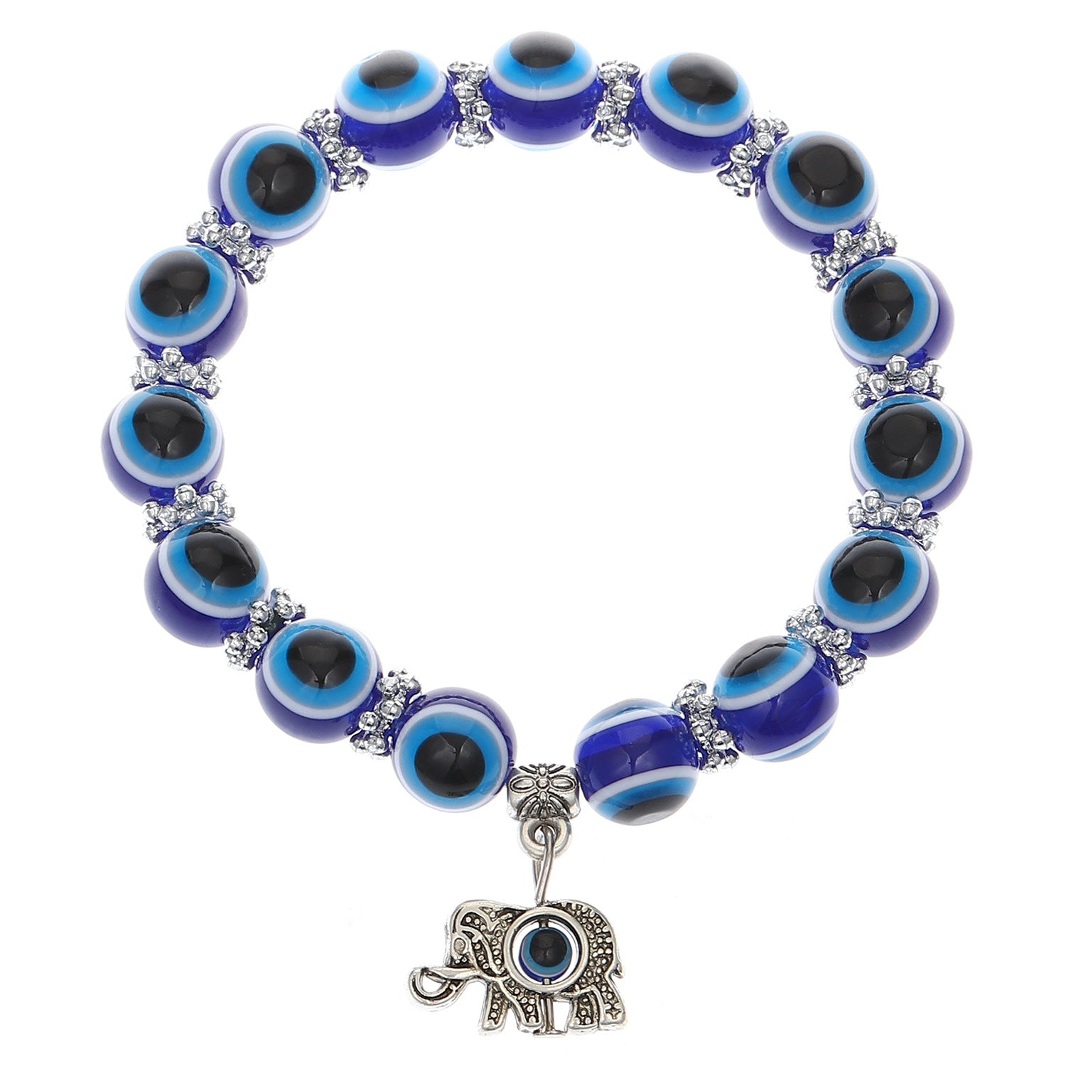 Wholesale Evil Eye Bracelet Butterfly Bracelets Love Resin Round Bead Bracelet ACC-BT-MY011