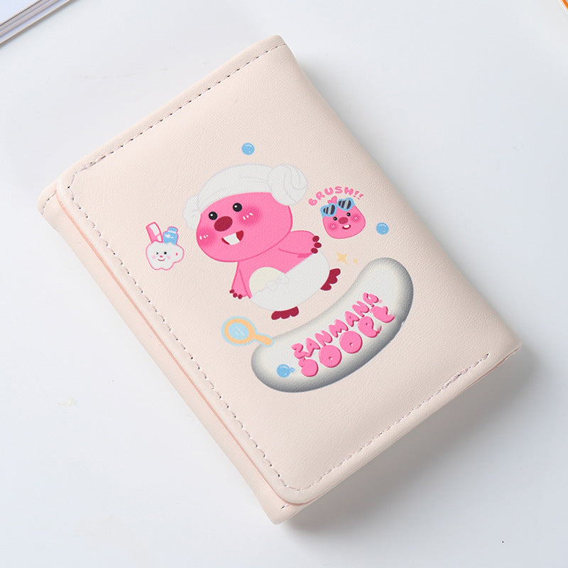 Wholesale Trifold Cute Puppy Wallet ACC-WT-Jial002