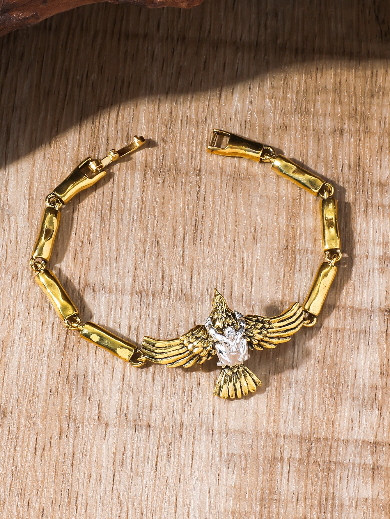 Wholesale Golden Eagle Bamboo Bracelet