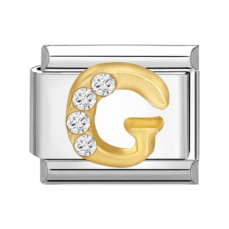 Wholesale 9mm Italian Charm Starter Bracelets DIY Letter Series Stainless Steel Composable Bracelet