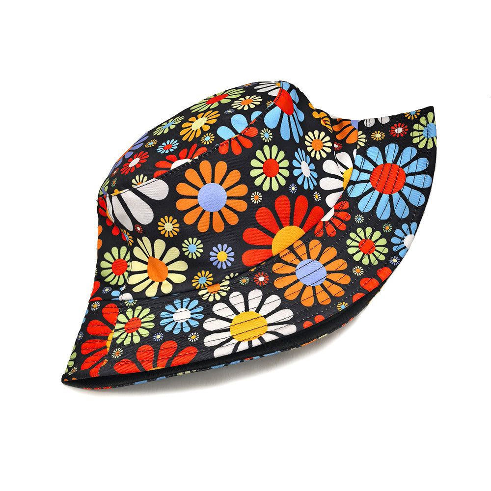 Wholesale Printed floral bucket hat