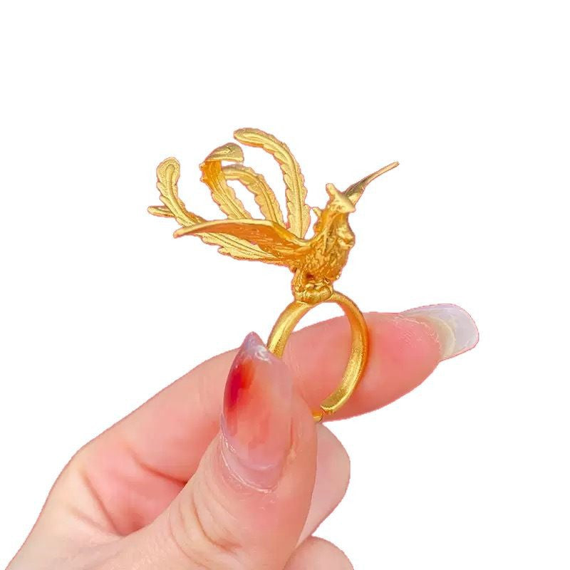 Wholesale  Lace Ring Phoenix Adjustable Ring