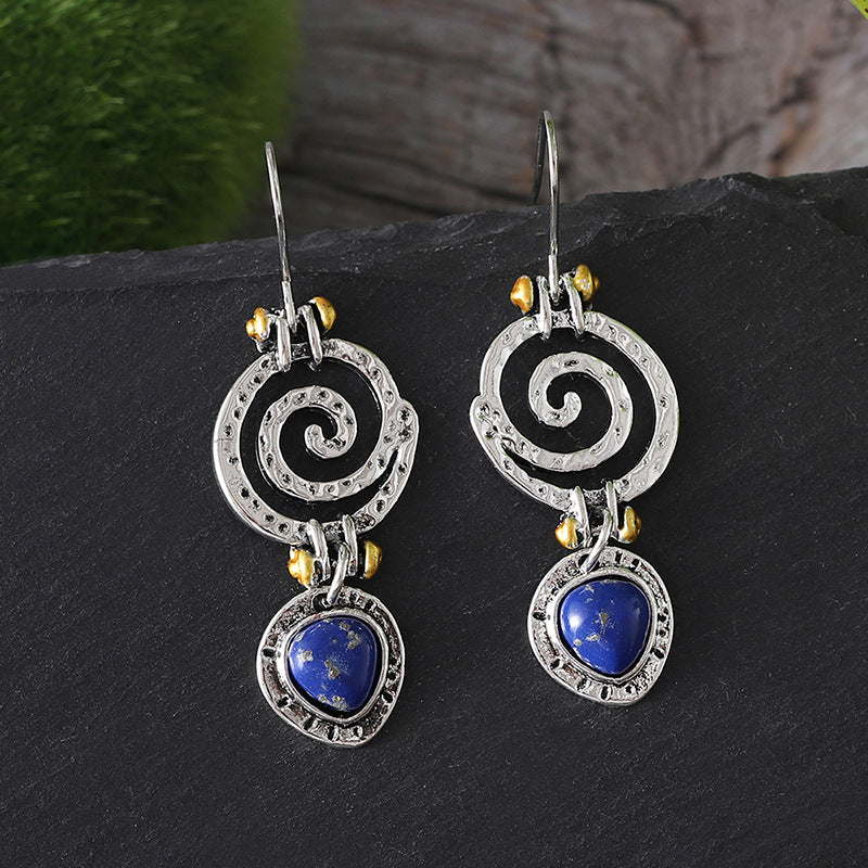 Wholesale Creative Circle Ethnic Style Earrings
