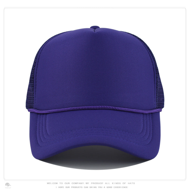 Wholesale Sponge plate printed embroidered rope men' s baseball cap Hat
