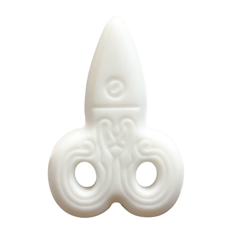 Wholesale of 10PCS Creative Scissors Food Grade Silicone Beads ACC-BDS-WDX038