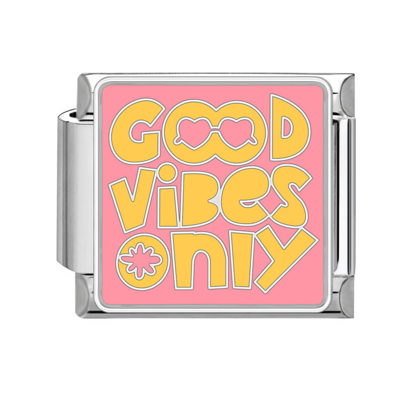 Wholesale 9mm Italian Charm Starter Bracelets DIY Lettere' mo' y Stainless Steel Composable Bracelet