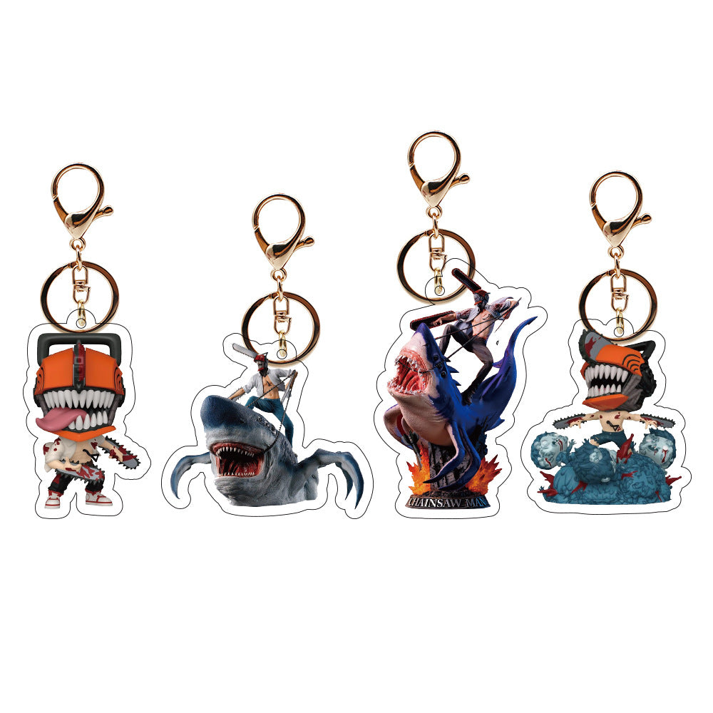 Wholesale acrylic  cartoon anime keychain ACCVIP