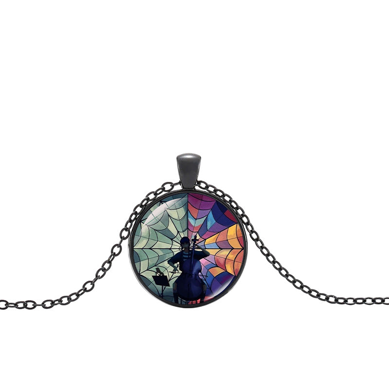 Wholesale American TV series zinc alloy necklace,