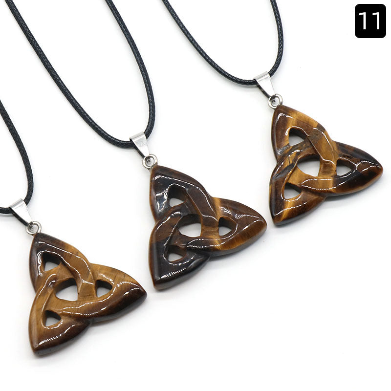 Wholesale Hollow Triangle Shape Pendant ACC-PT-KeSuo008