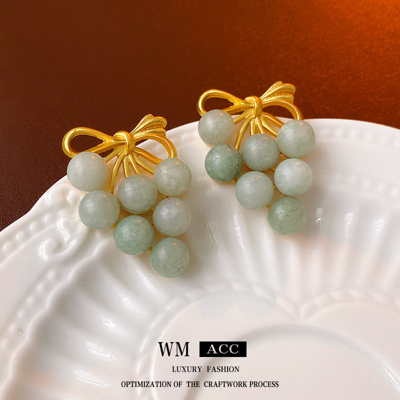 Wholesale Second-hand Vintage Versatile Retro Earrings ACC-ES-Weim005