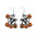 Wholesale Halloween earrings cute cat pumpkin acrylic earrings